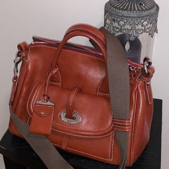 Dooney & Burke Toscana small Front Pocket Satchel - Picture 13 of 15